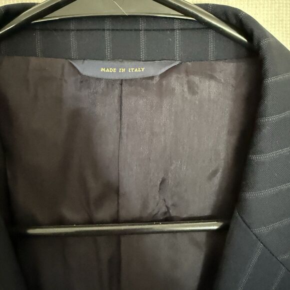 Brooks Brothers Wool Blazer 48R Blue Mens Madison 1818 Estrato Trabaldo Togna - Picture 3 of 14